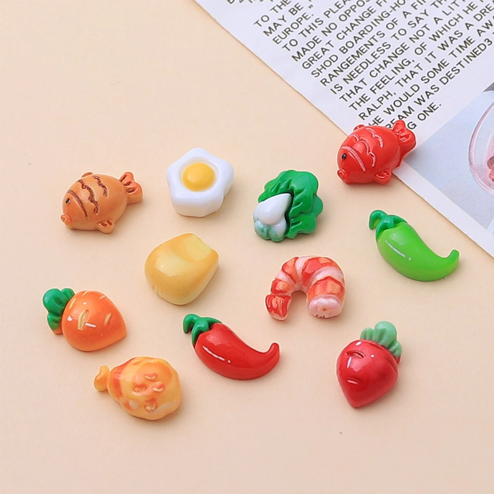 Home Cooking Chinese - 20PCS Shiny Mini Home Cooking Miniature