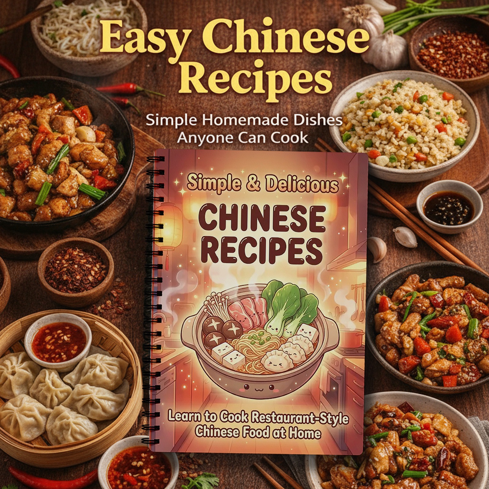 Home Cooking Meals - Китайская кулинарная книга: рецепты домашней кухни,