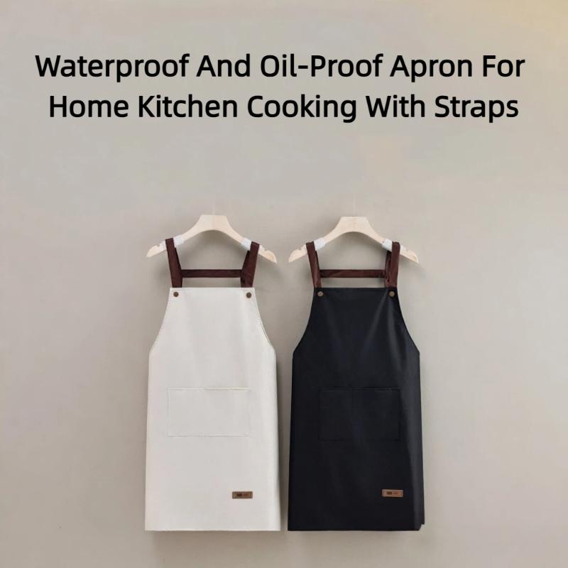 Home Cooking Cafe - 【SY】Водонепроницаемый и маслостойкий фартук для дома,