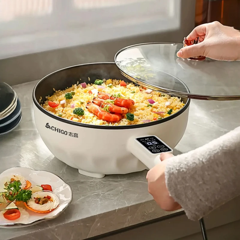 Home Cooking Meals - Многофункциональная электрическая кастрюля, электрическая фритюрница с