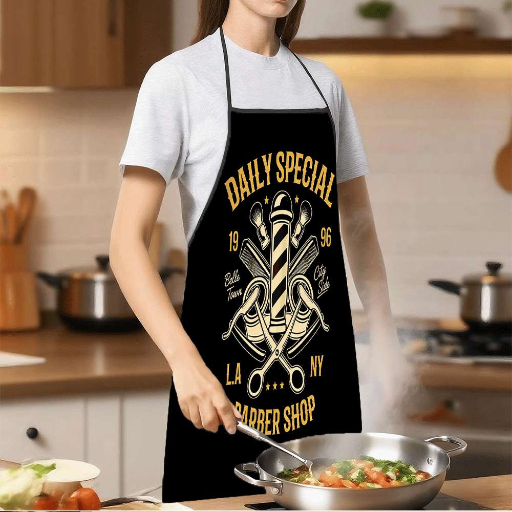 Фартук с тематикой парикмахерс – обзор и цена Home Cooking Cafe