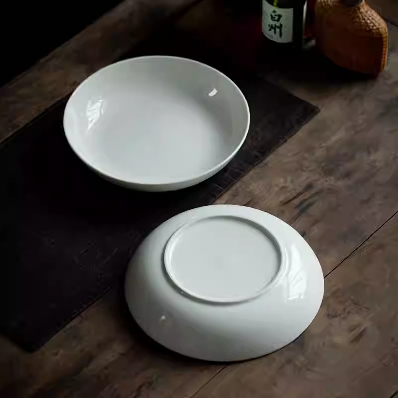 Тарелка глубокая из белого фар – обзор и цена Home Cooking Dinner
